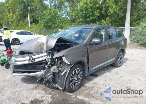 2016 Mitsubishi Outlander Es из США, поврежденный, VIN JA4AZ3A3XGZ035357